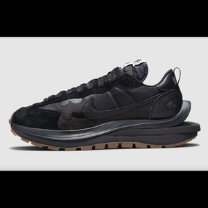 Sacai x Nike VaporWaffle black gum M7.5/W9 NIB
